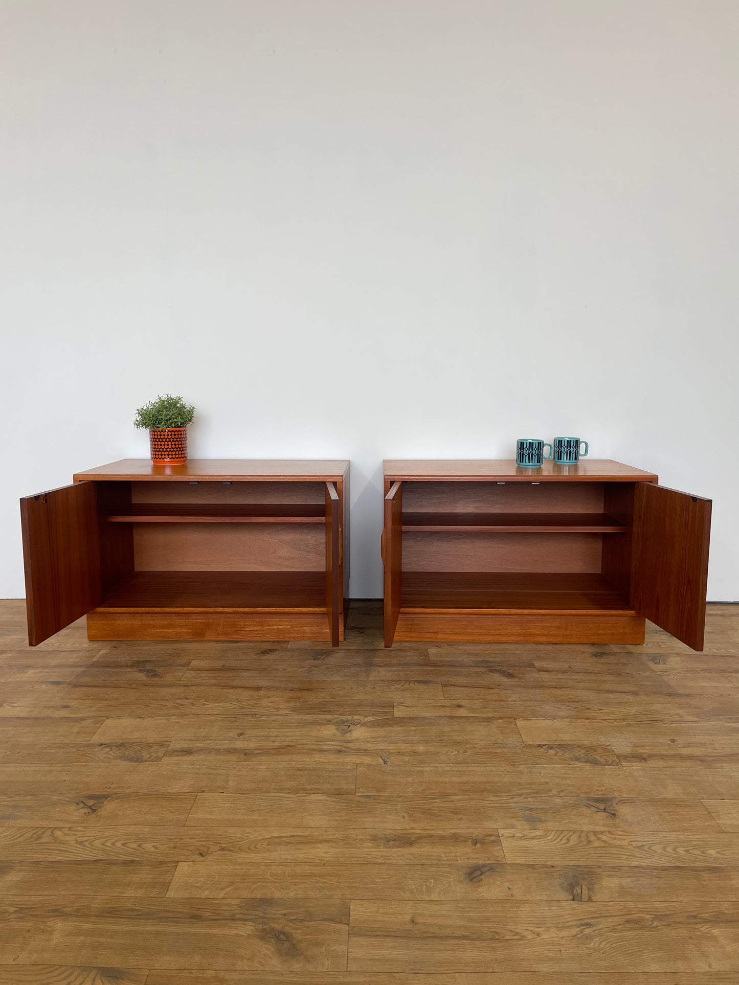 Pair of G Plan Cabinets / Bedsides - Mid-Century