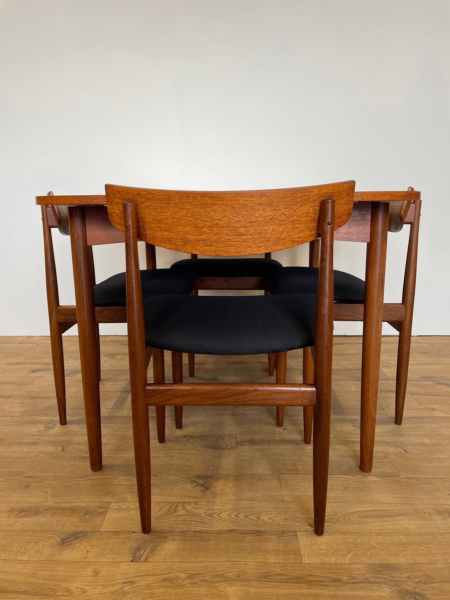 G Plan Table & 4 Dining Chairs Kofod Larsen Extending Mid-Century Teak Danish