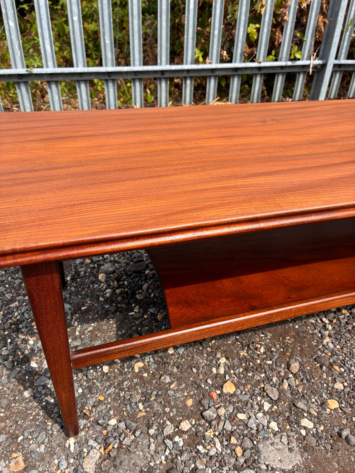 Mid-Century Coffee Table by Richard Hornby with Lower Shelf | Vintage British Furniture