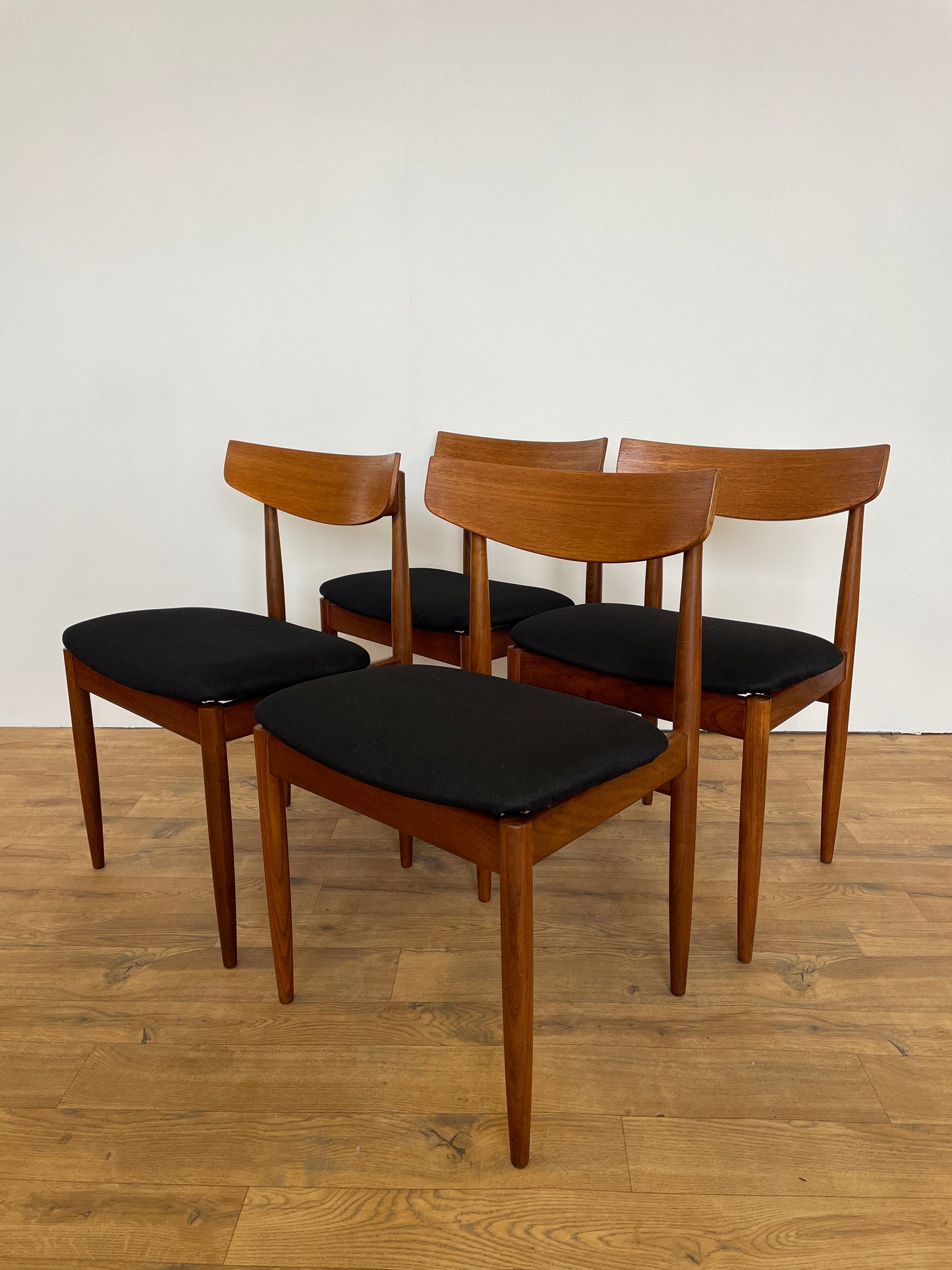 G Plan Table & 4 Dining Chairs Kofod Larsen Extending Mid-Century Teak Danish