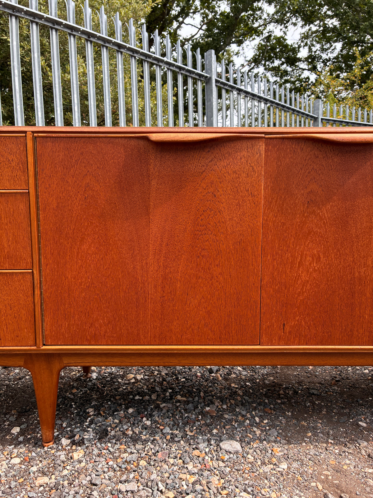 Mid-Century Teak Sideboard by McIntosh – Large 202cm Danish Vintage Style Cabinet