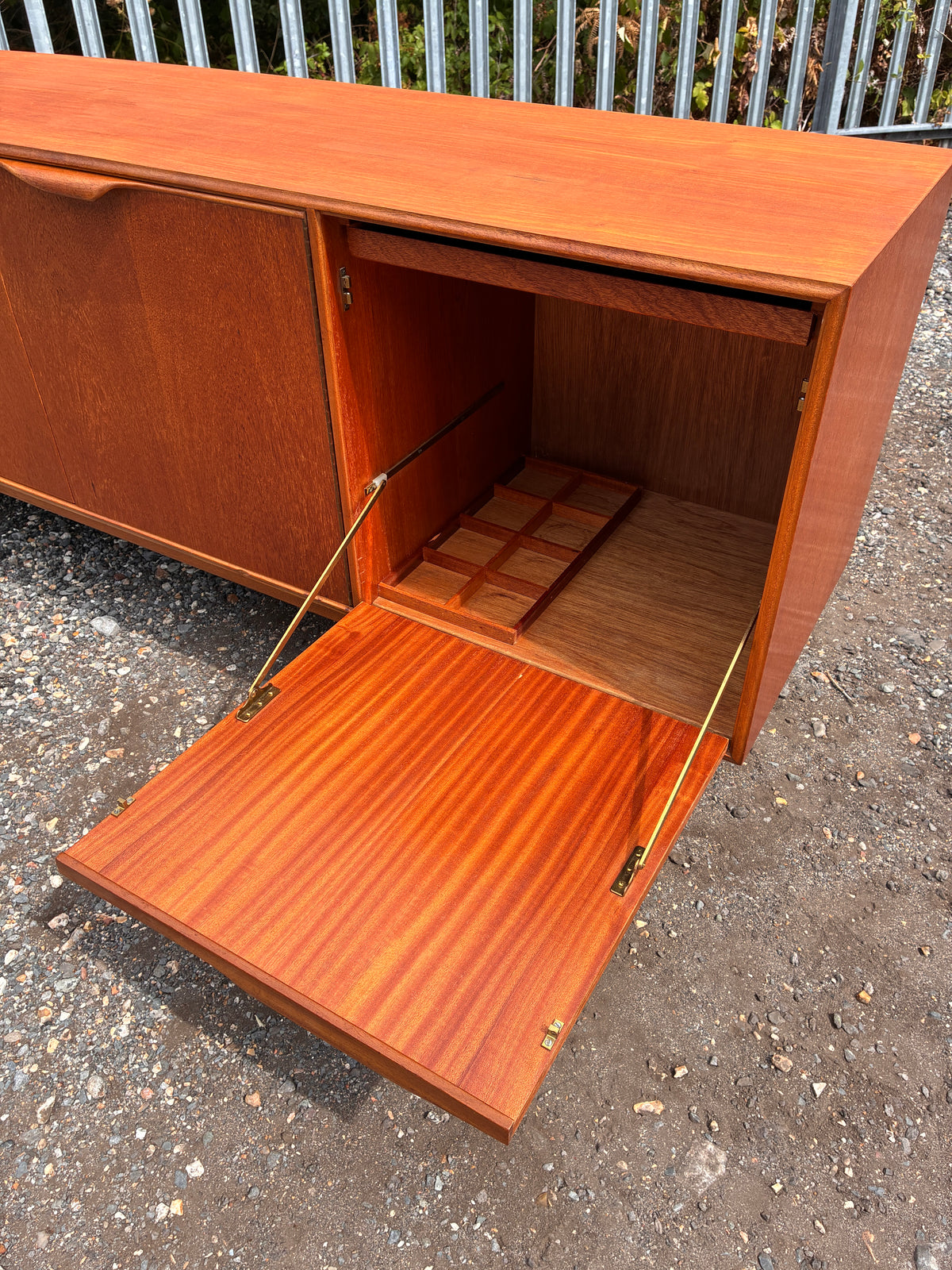 Mid-Century Teak Sideboard by McIntosh – Large 202cm Danish Vintage Style Cabinet