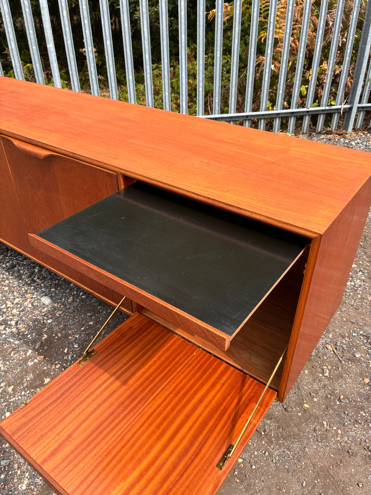 Mid-Century Teak Sideboard by McIntosh – Large 202cm Danish Vintage Style Cabinet