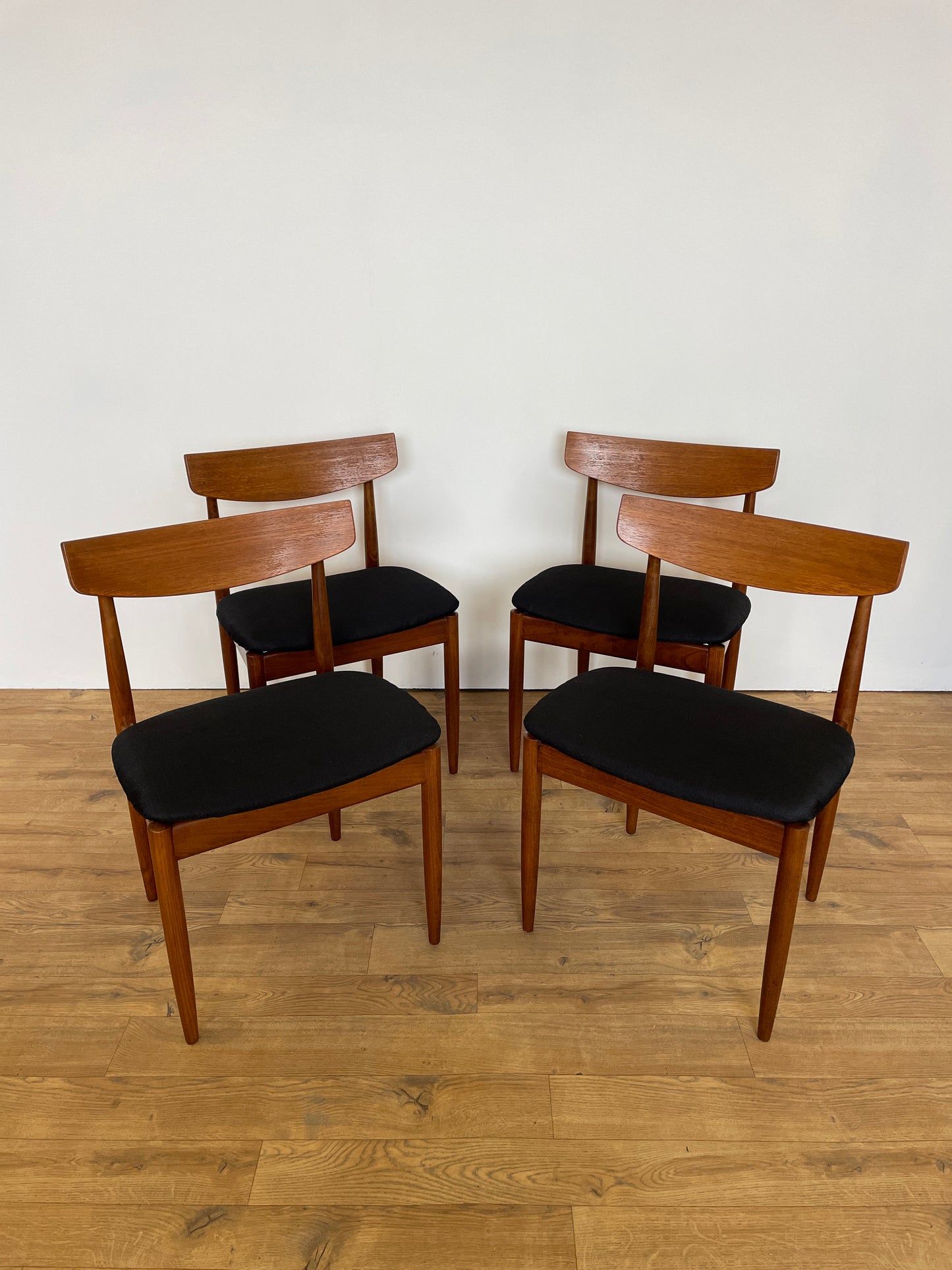 G Plan Table & 4 Dining Chairs Kofod Larsen Extending Mid-Century Teak Danish