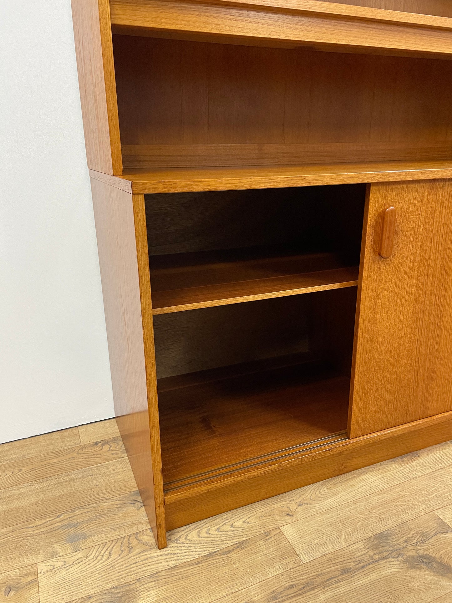 Large Danish Bookshelf / Cabinet - Mid-Century Teak