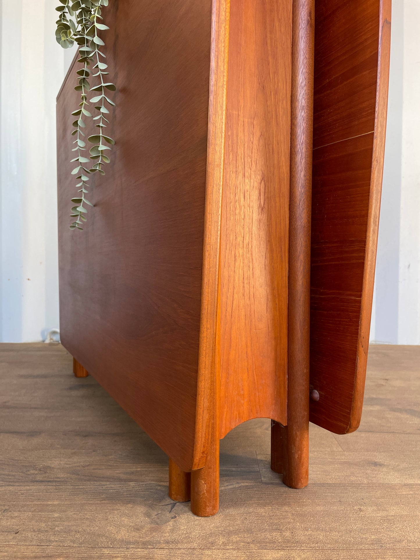 Vintage Teak McIntosh Drop Leaf Dining Table – Mid Century Modern Folding Table – 150cm