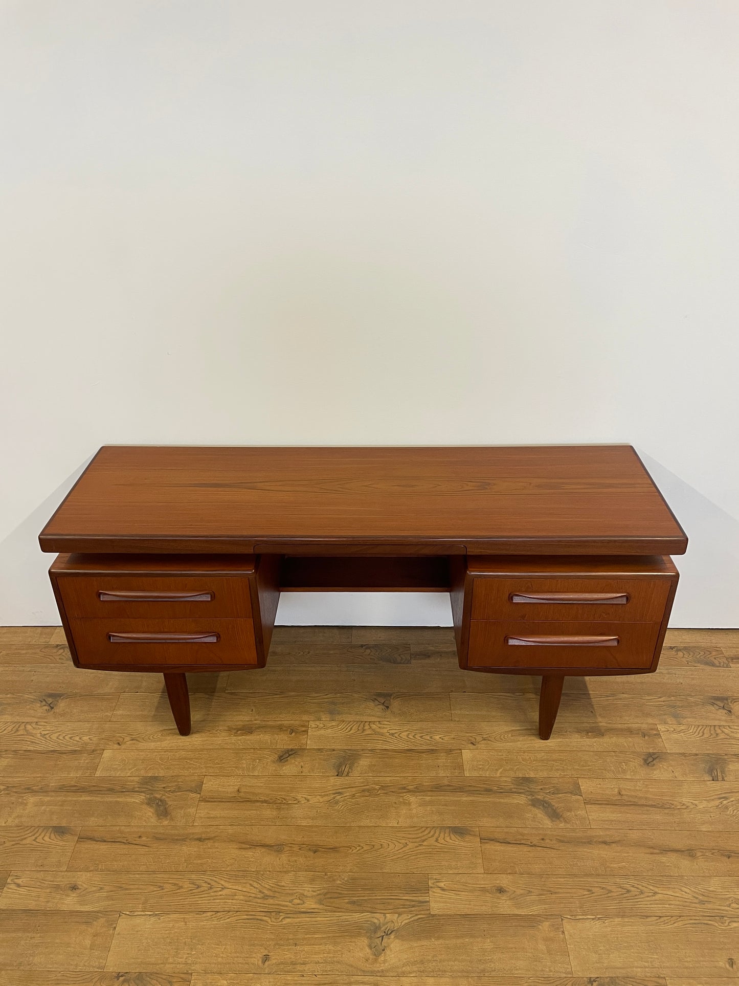 G Plan Fresco Range Desk or Dressing Table with Floating Top - Teak - Mid-Century