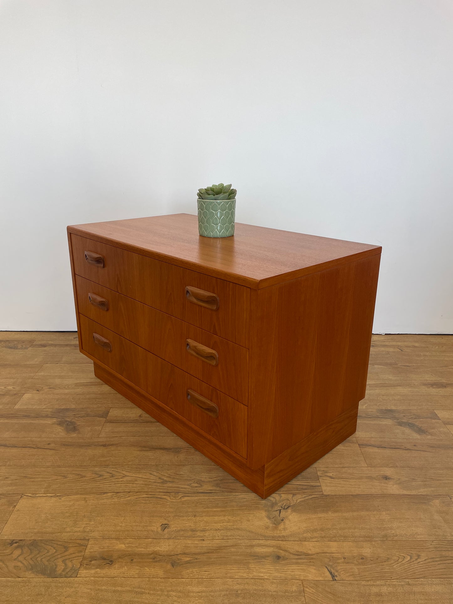 G Plan Chest of Drawers Fresco Mid-Century Vintage Retro Teak 3 Drawer Bedroom