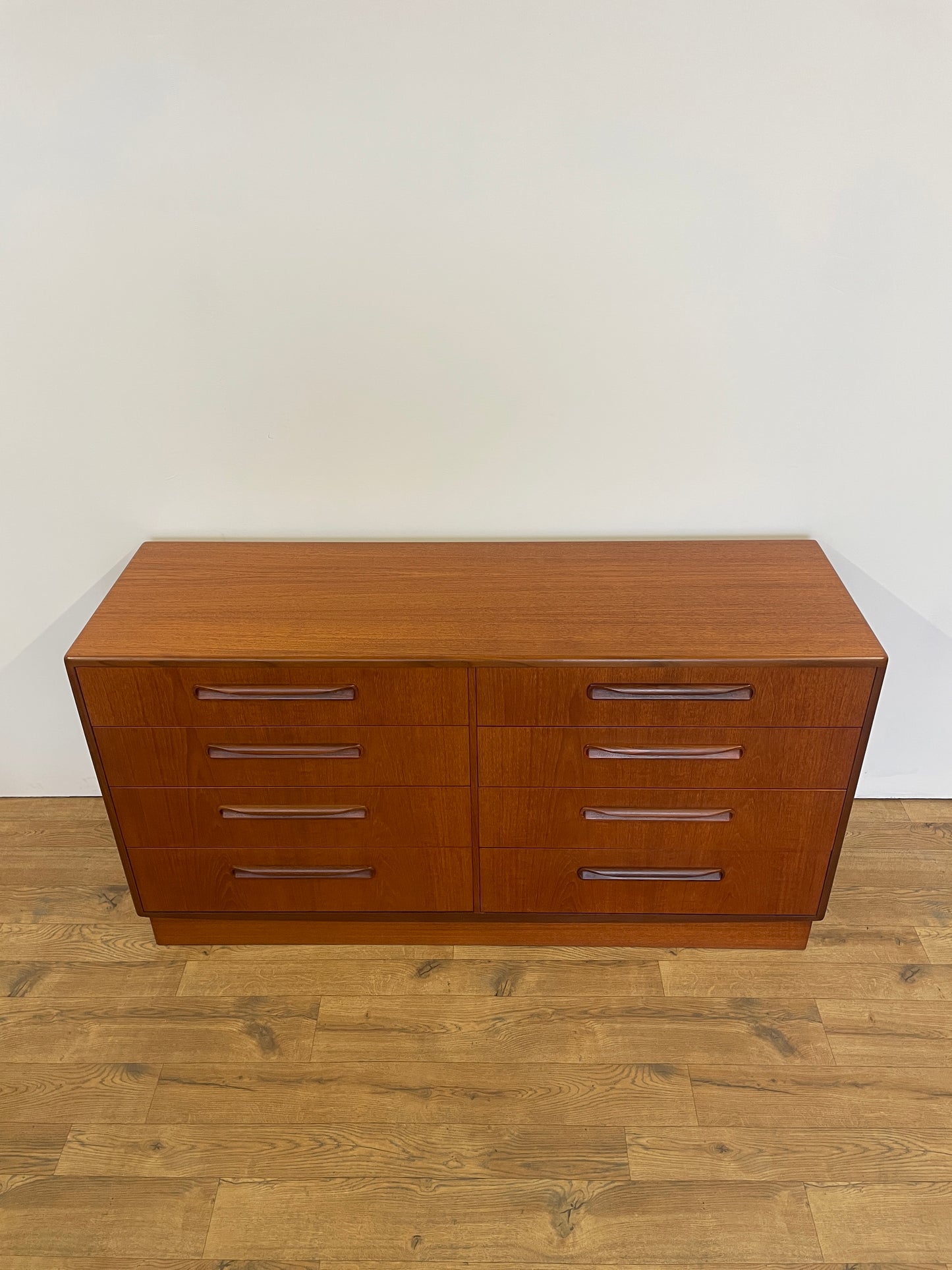 G Plan Chest of Drawers / Dresser Long - Mid-Century Teak