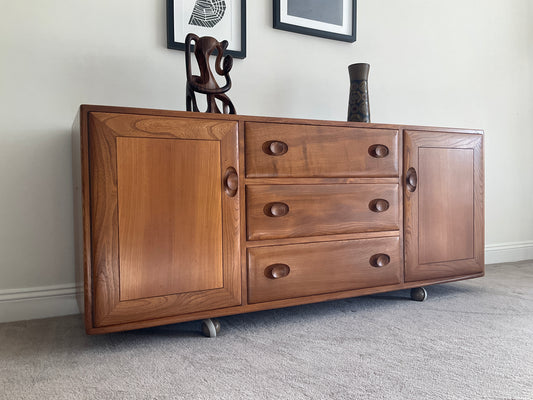 Ercol Windsor Sideboard - UK Made / Vintage / TV Unit Storage