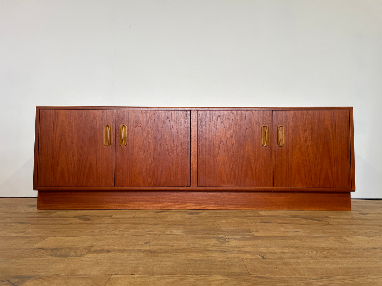 Long G Plan Cabinet Double Teak Mid-Century / TV Unit