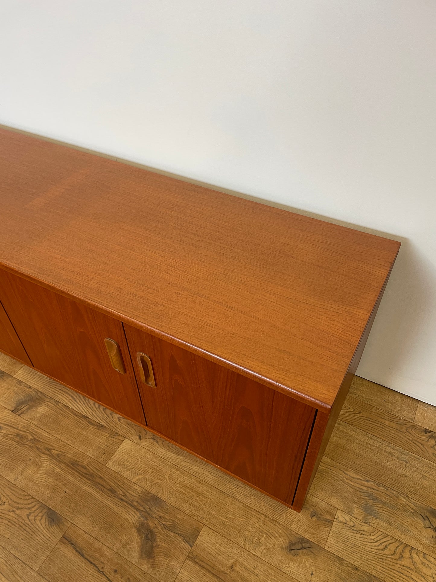 Long G Plan Cabinet Double Teak Mid-Century / TV Unit