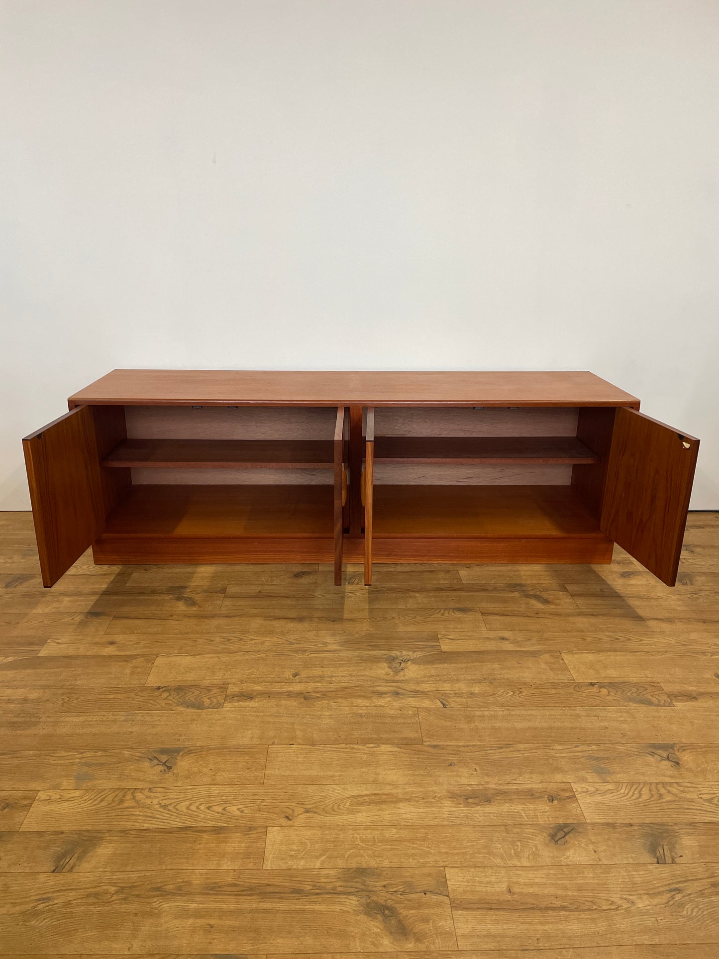 Long G Plan Cabinet Double Teak Mid-Century / TV Unit
