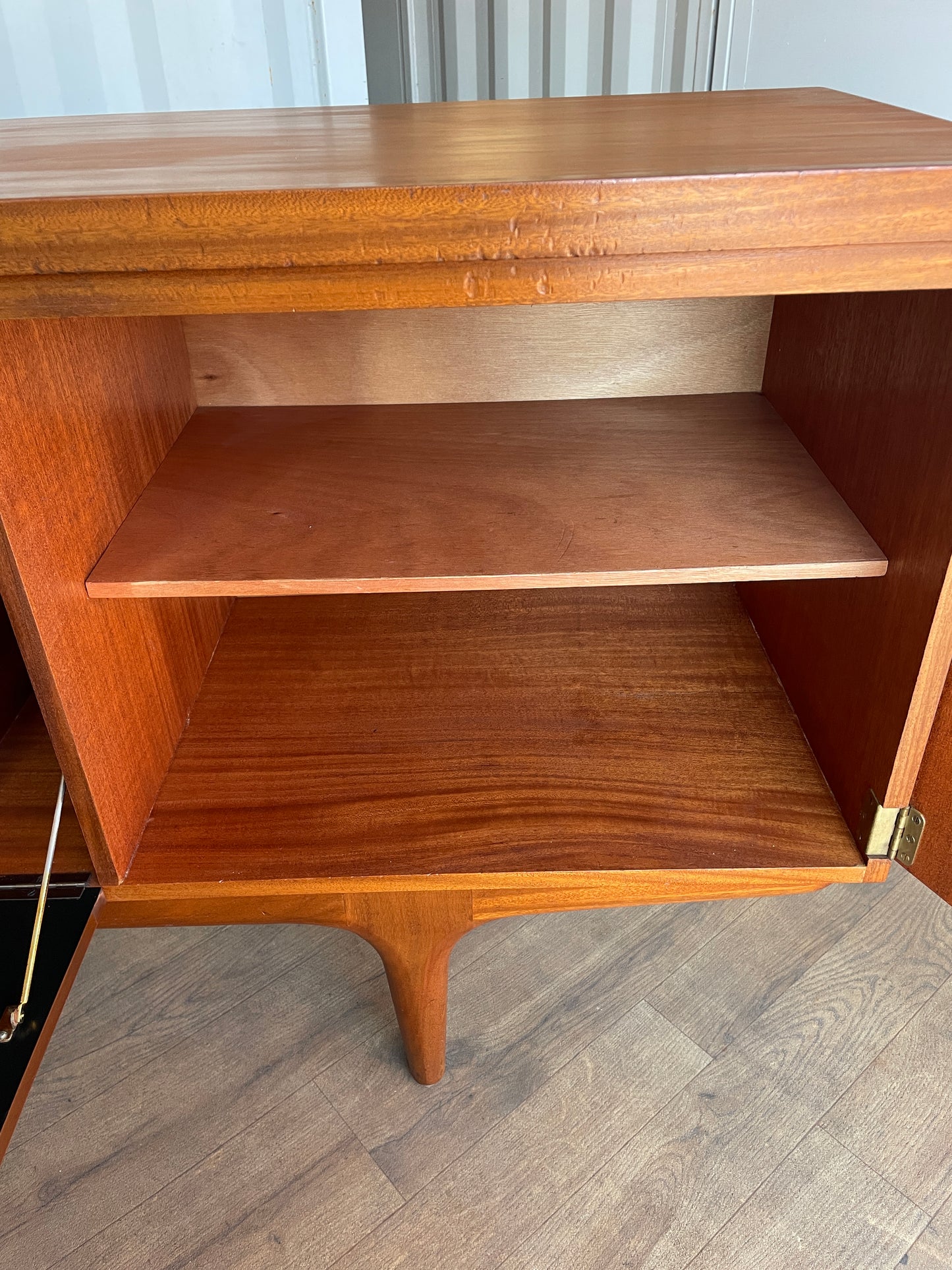 Large Vintage Teak Sideboard by Greaves & Thomas – Mid Century Modern 220cm Danish Style Credenza