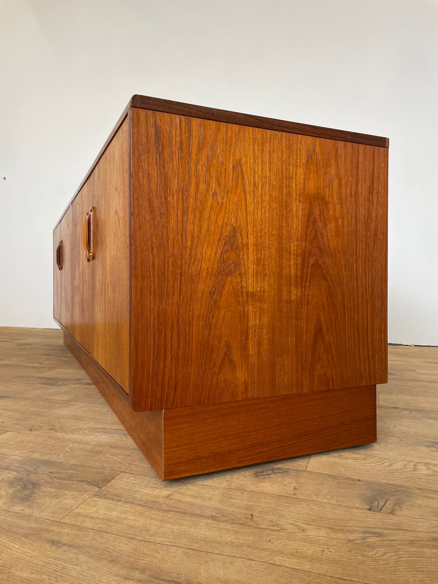 Long G Plan Cabinet Double Teak Mid-Century / TV Unit