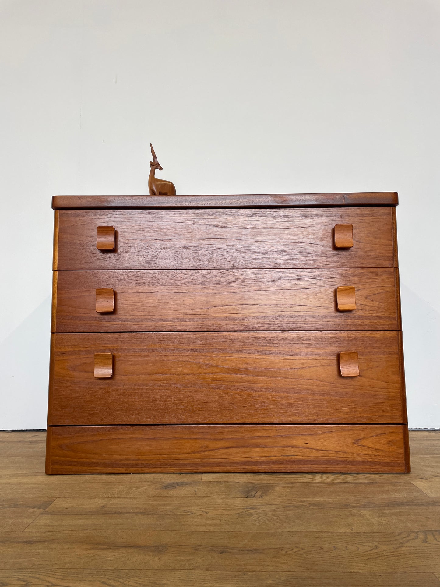Stag Mid-Century Teak Chest of Drawers