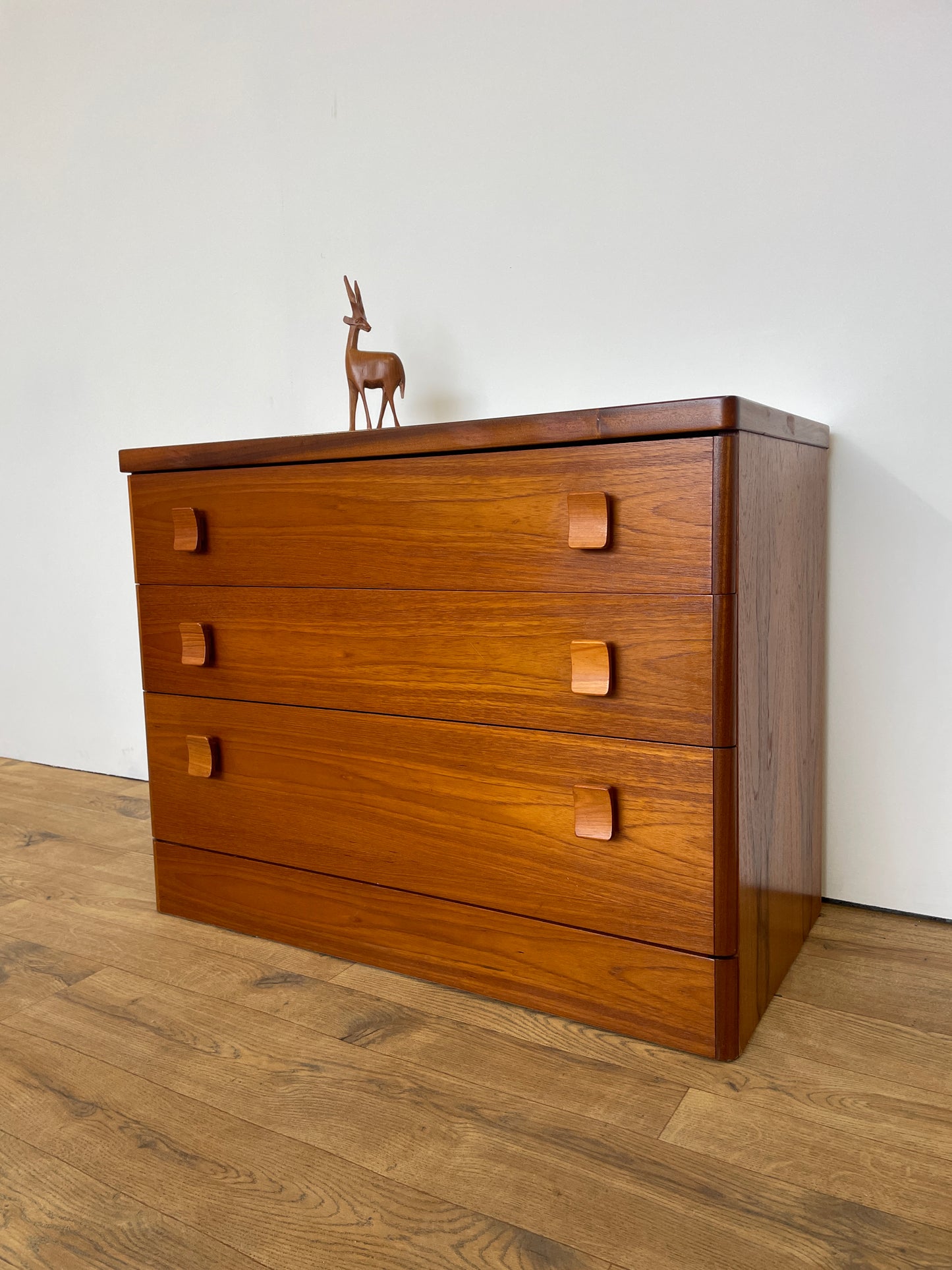 Stag Mid-Century Teak Chest of Drawers