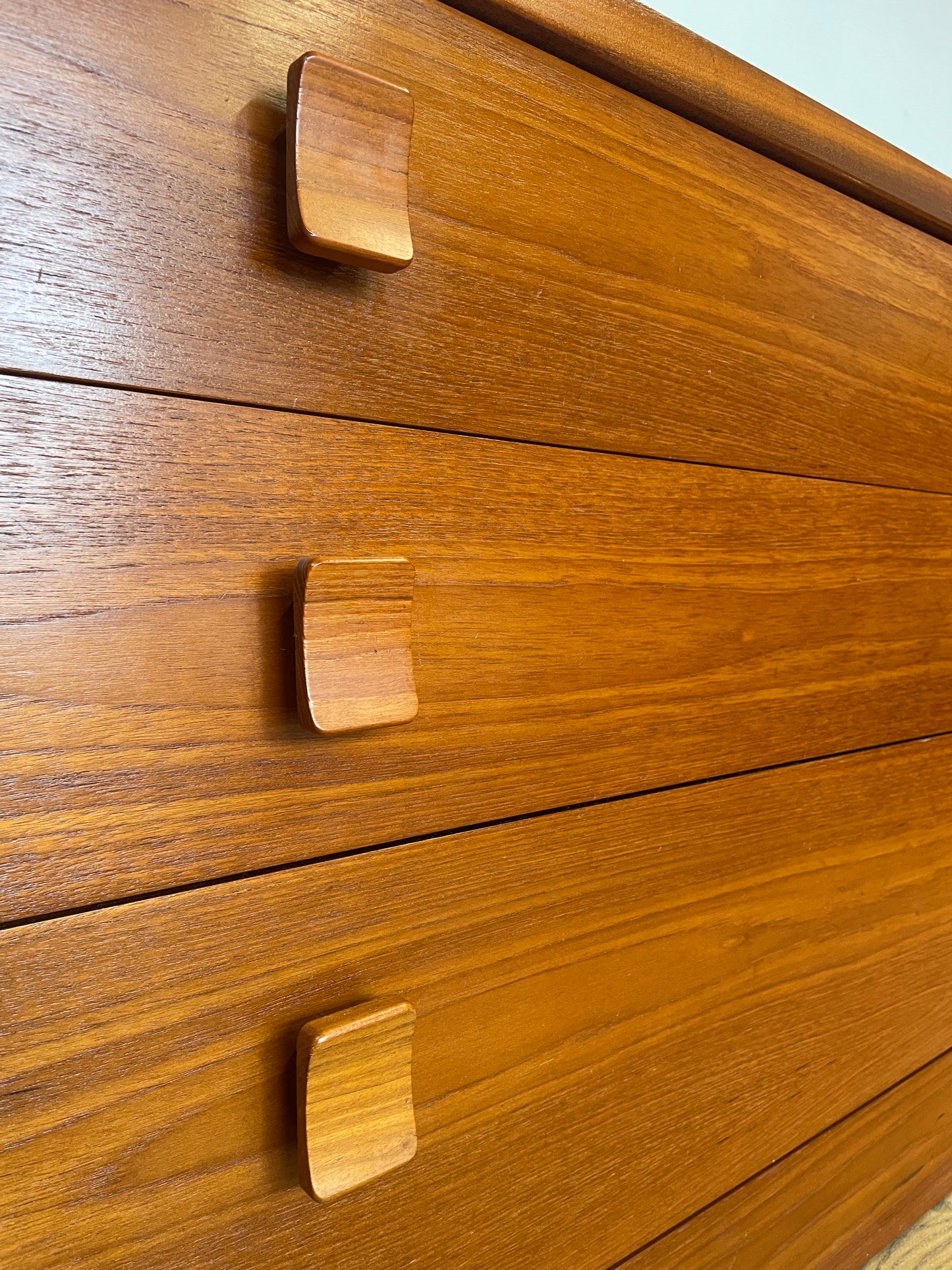 Stag Mid-Century Teak Chest of Drawers