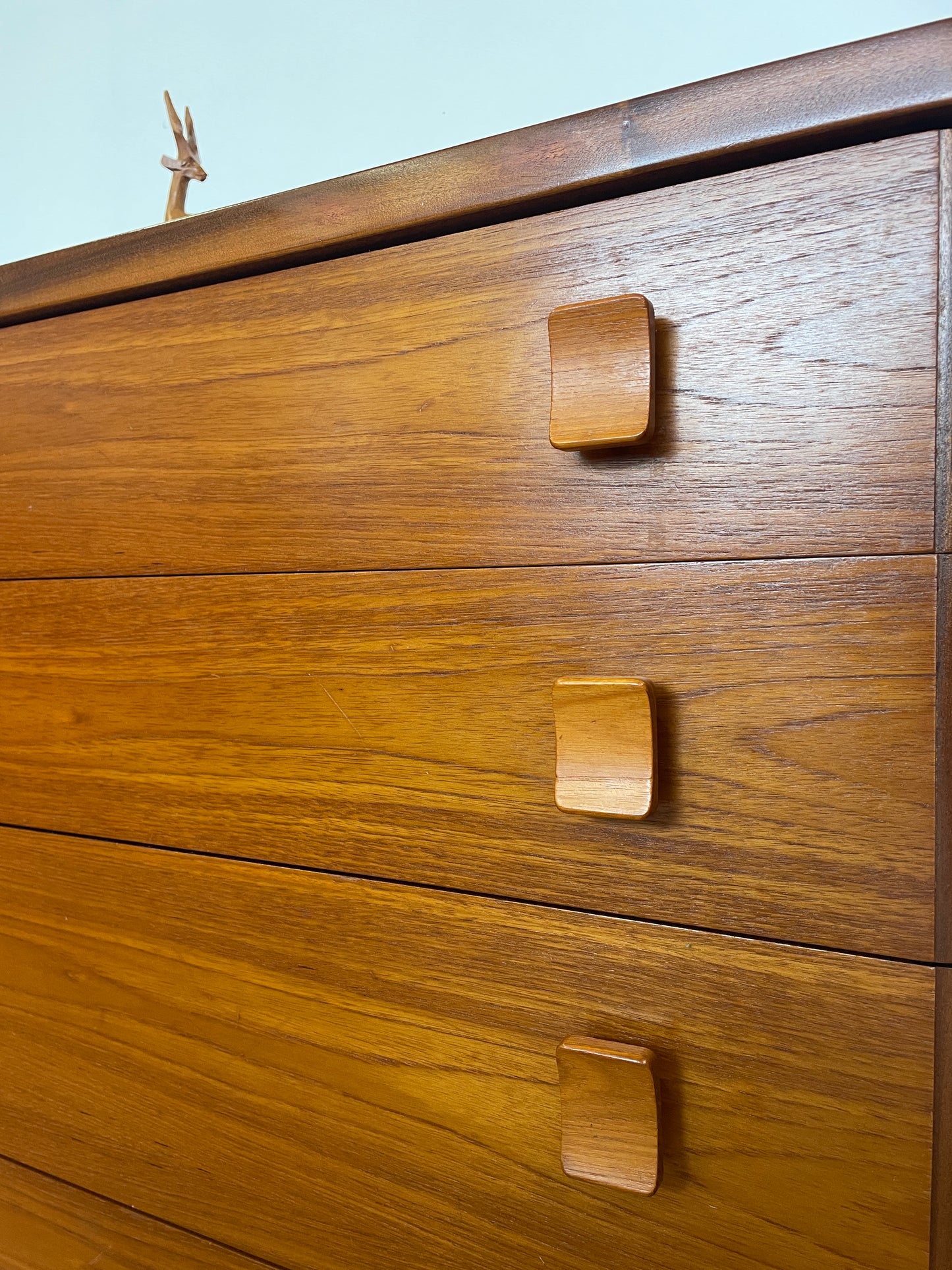 Stag Mid-Century Teak Chest of Drawers