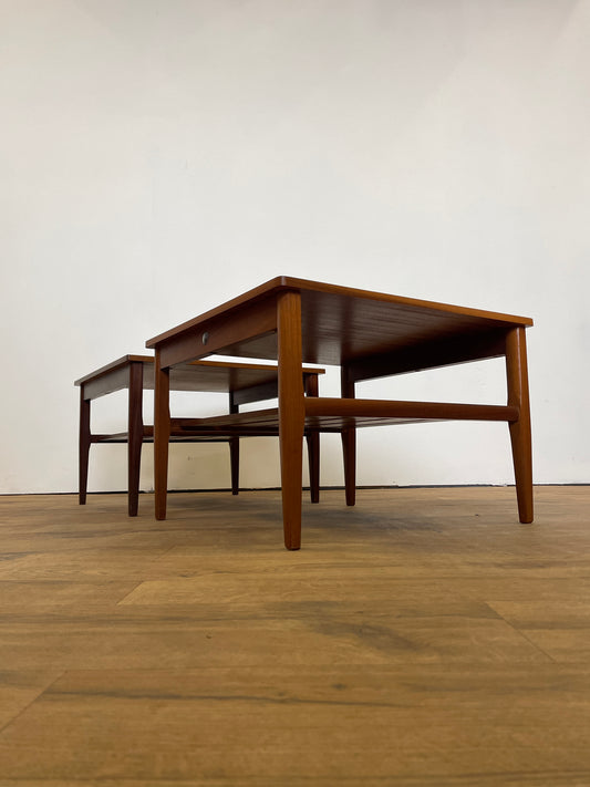 Pair of Myer Side Tables Teak Mid-Century