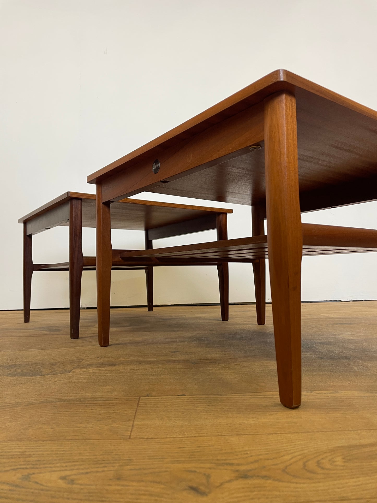 Pair of Myer Side Tables Teak Mid-Century