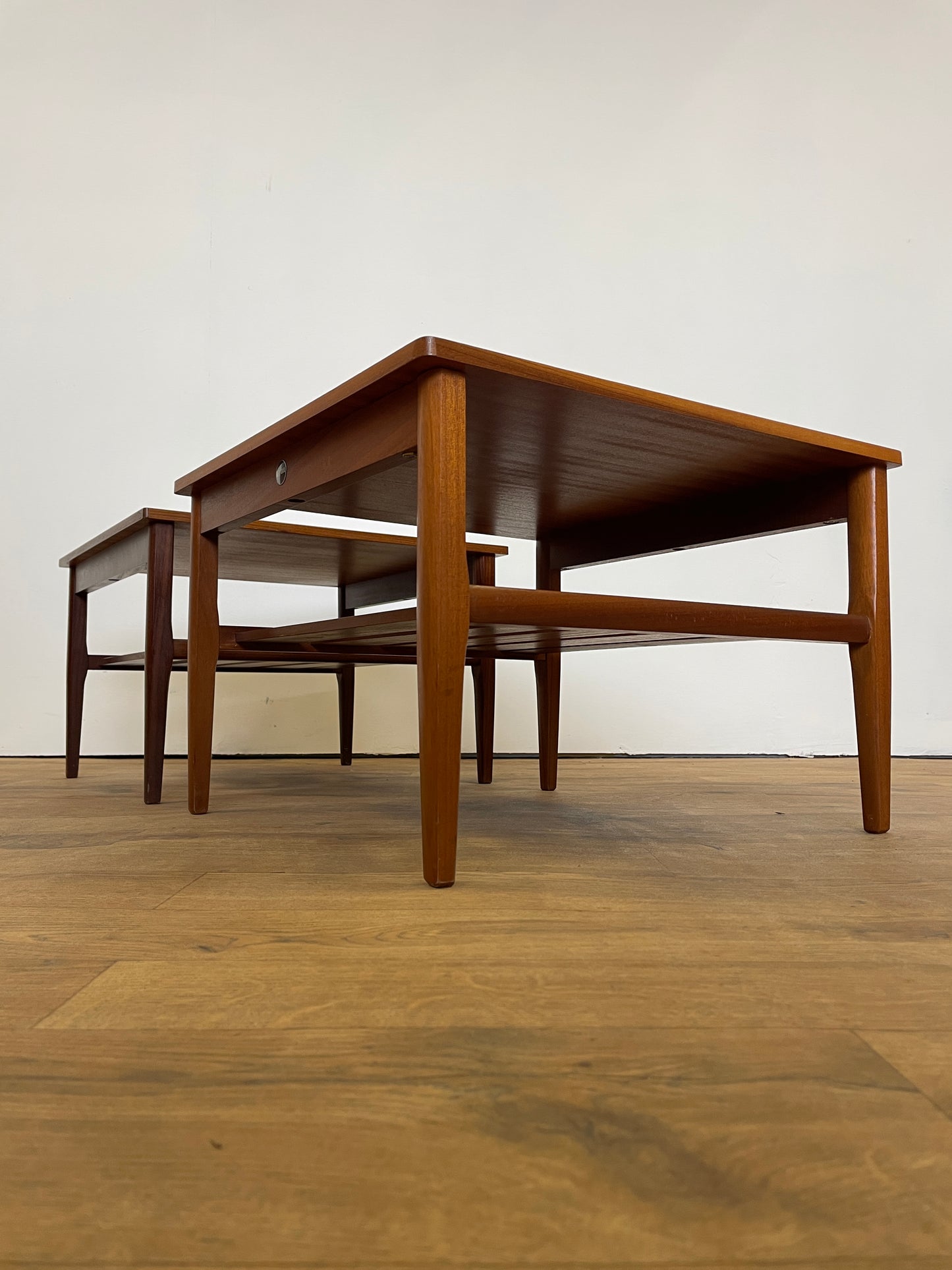 Pair of Myer Side Tables Teak Mid-Century