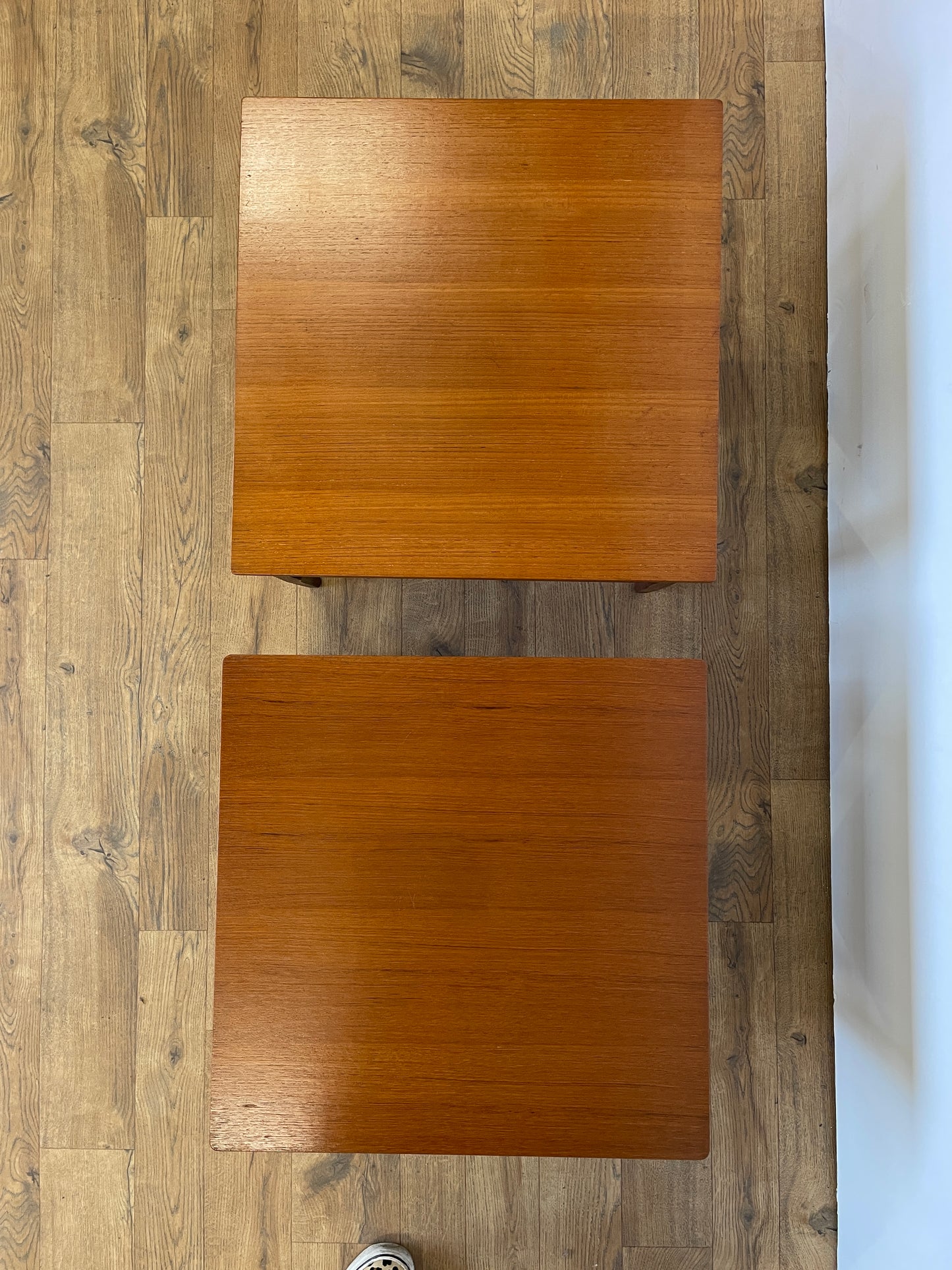 Pair of Myer Side Tables Teak Mid-Century
