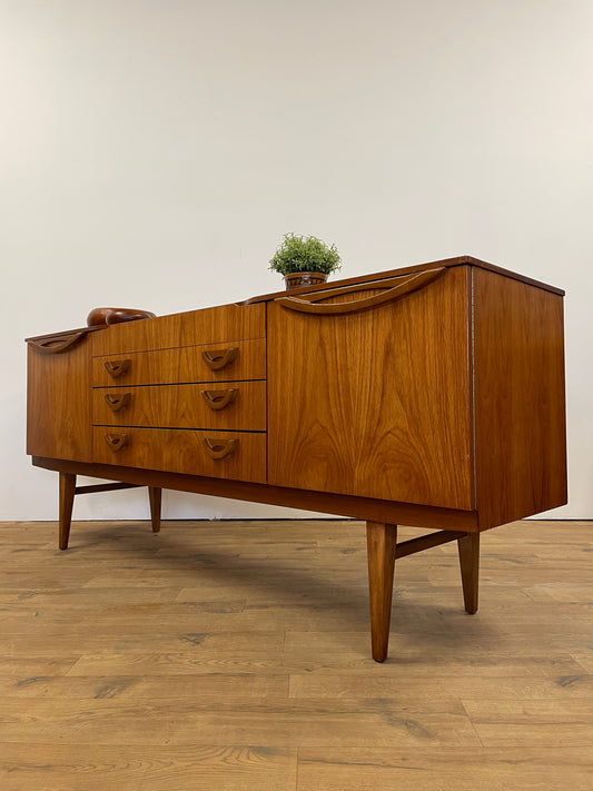 Beautility Mid-Century Teak Sideboard / TV Stand / Storage / Cabinet