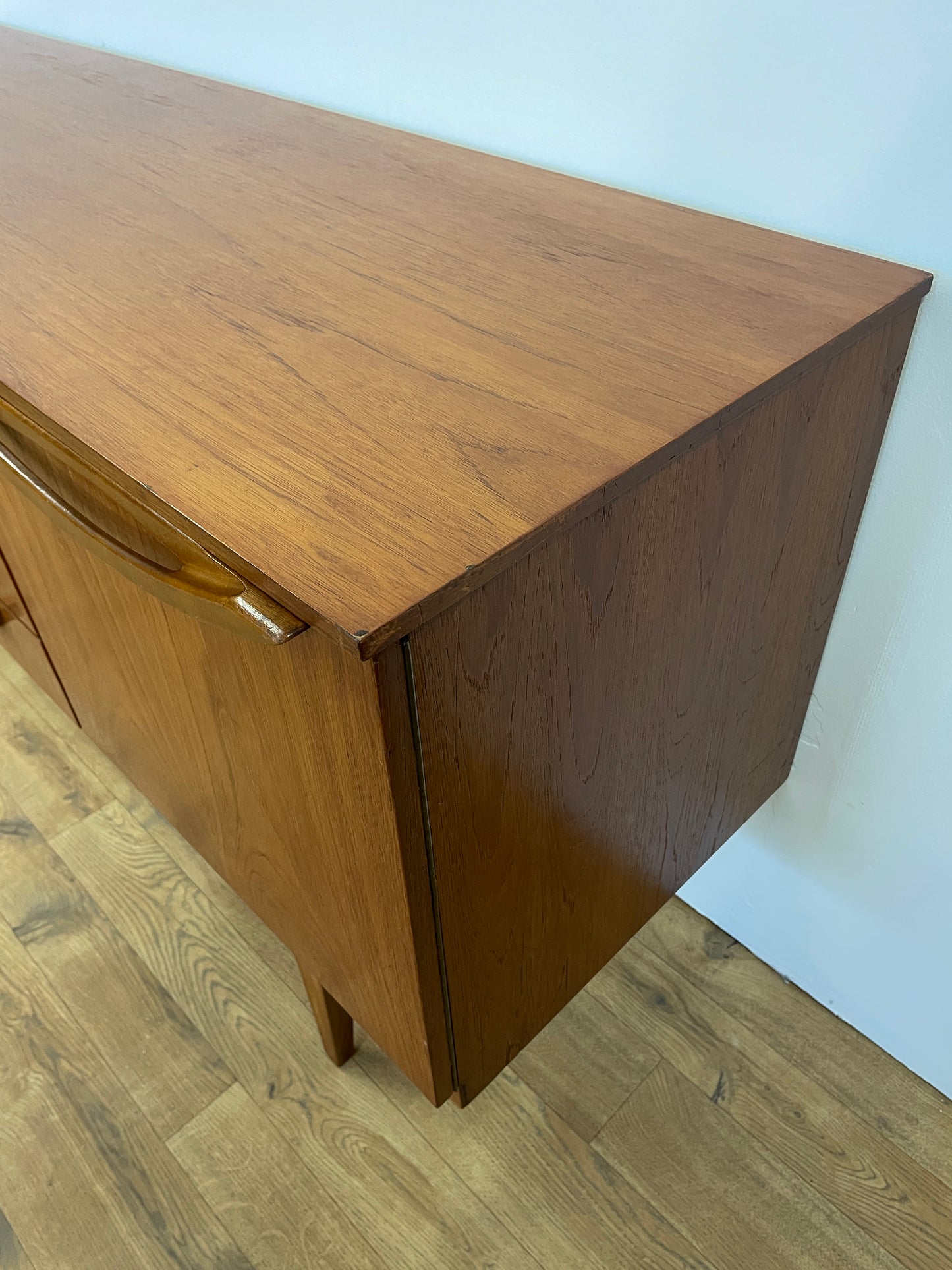Beautility Mid-Century Teak Sideboard / TV Stand / Storage / Cabinet