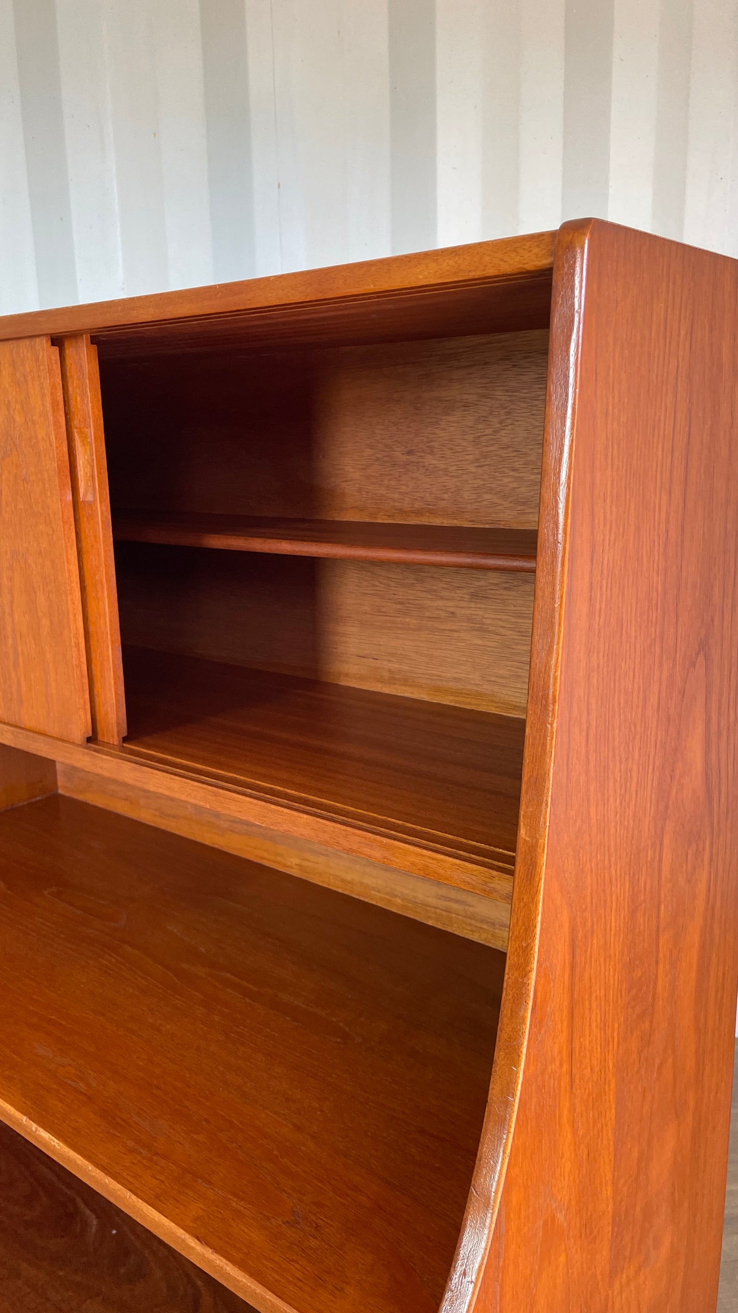 Mid Century Highboard Vintage Jentique Teak Sideboard Cabinet Storage