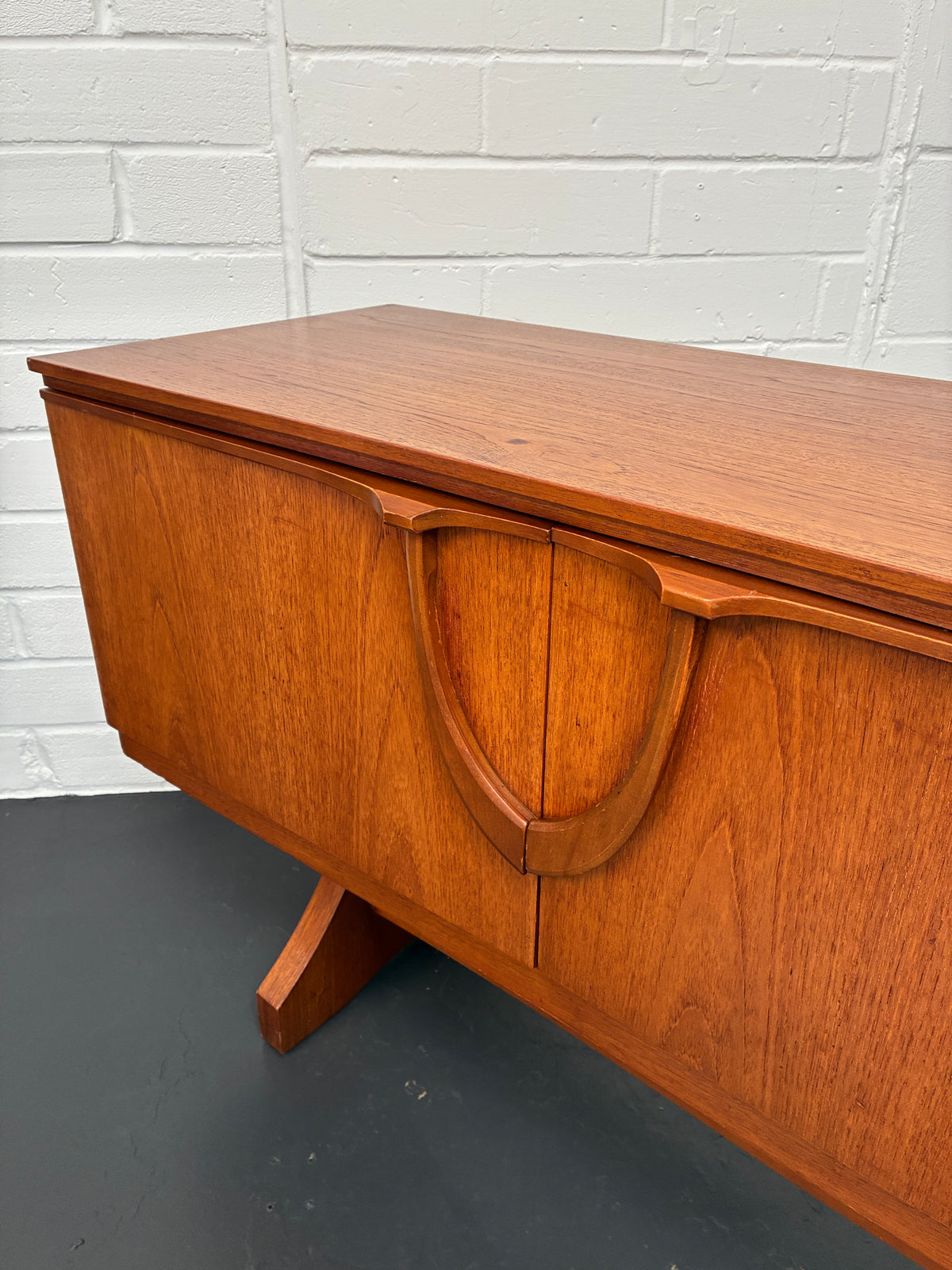 Vintage Mid-Century Teak Sideboard by Beautility – British Modernist Storage