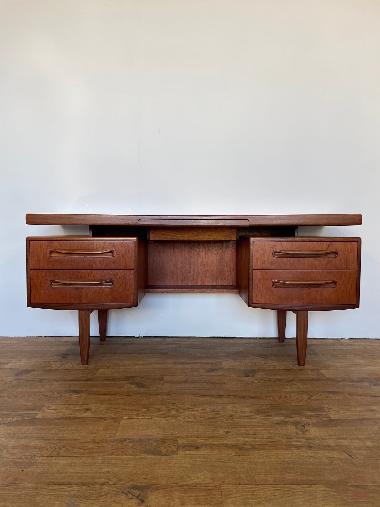 G Plan Fresco Range Desk or Dressing Table with Floating Top - Teak - Mid-Century