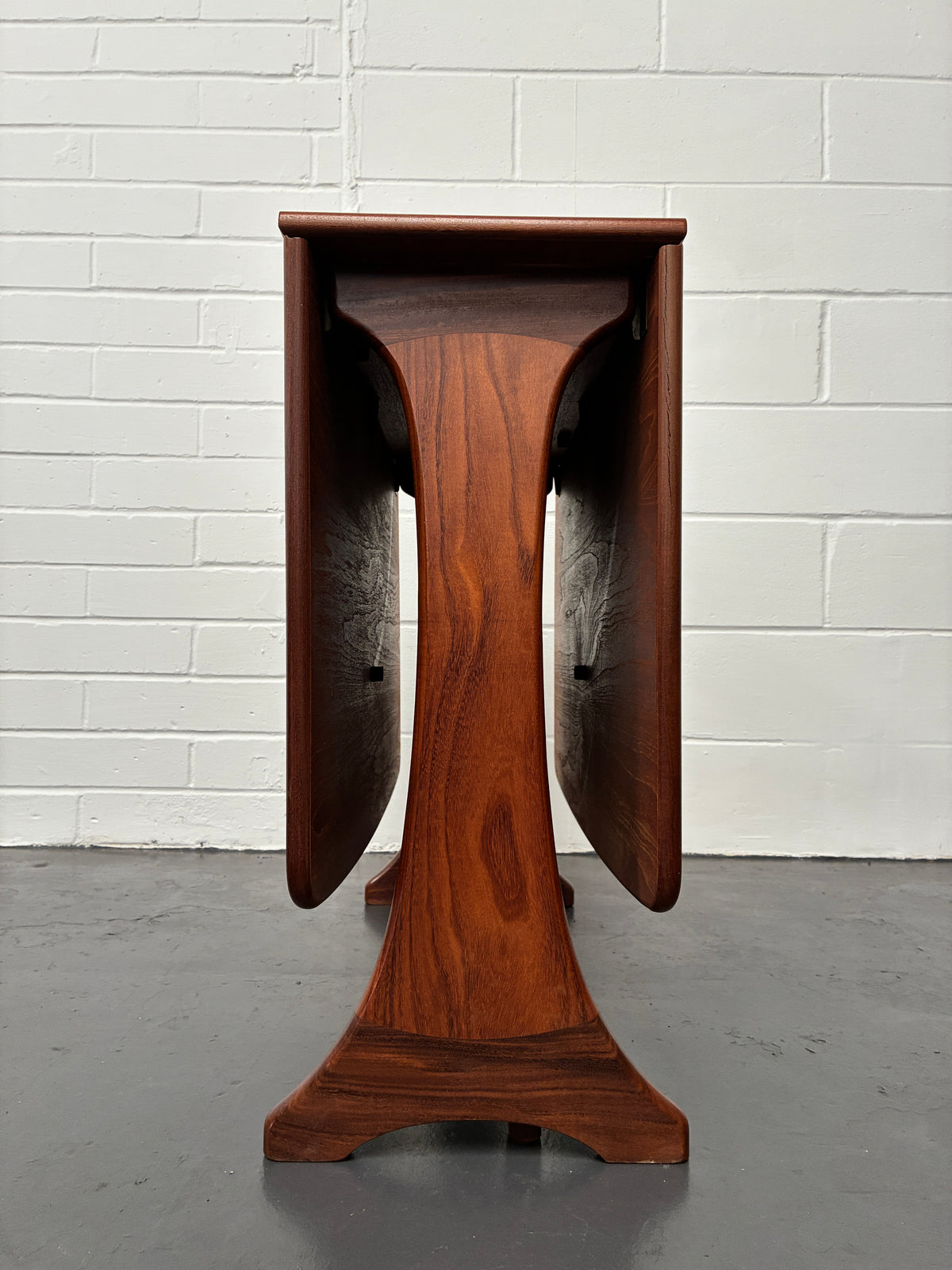 Vintage G Plan Mid-Century Teak Drop-Leaf Dining Table – Space-Saving Folding Table