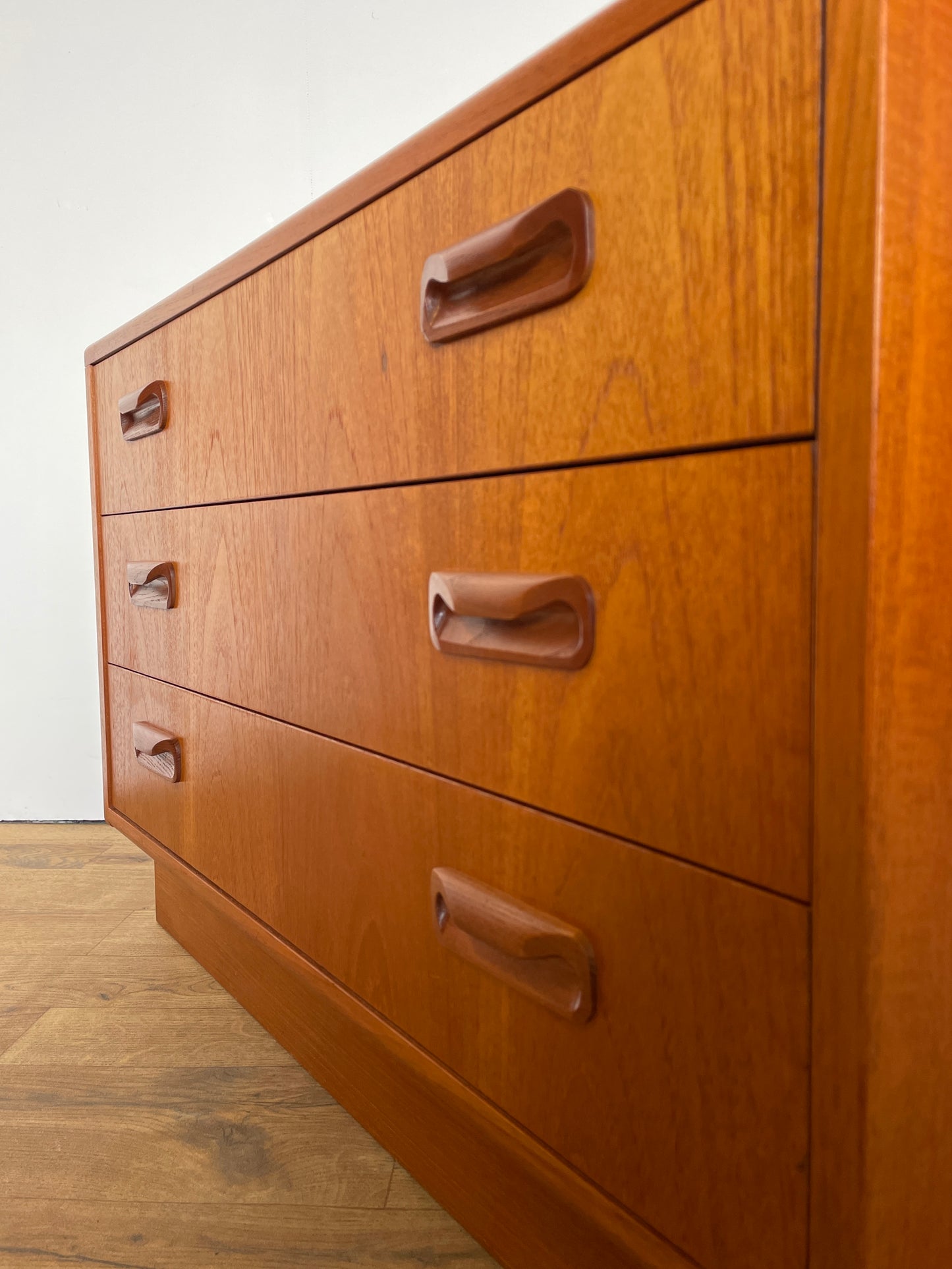 G Plan Chest of Drawers Fresco Mid-Century Teak 3 Drawer