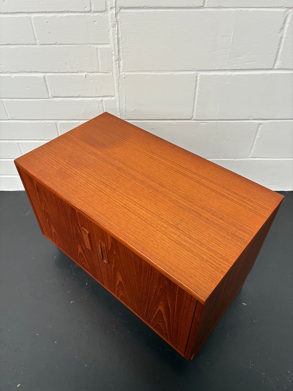 Mid-Century G Plan Two-Door Storage Cabinet | 1960s Vintage Teak Furniture