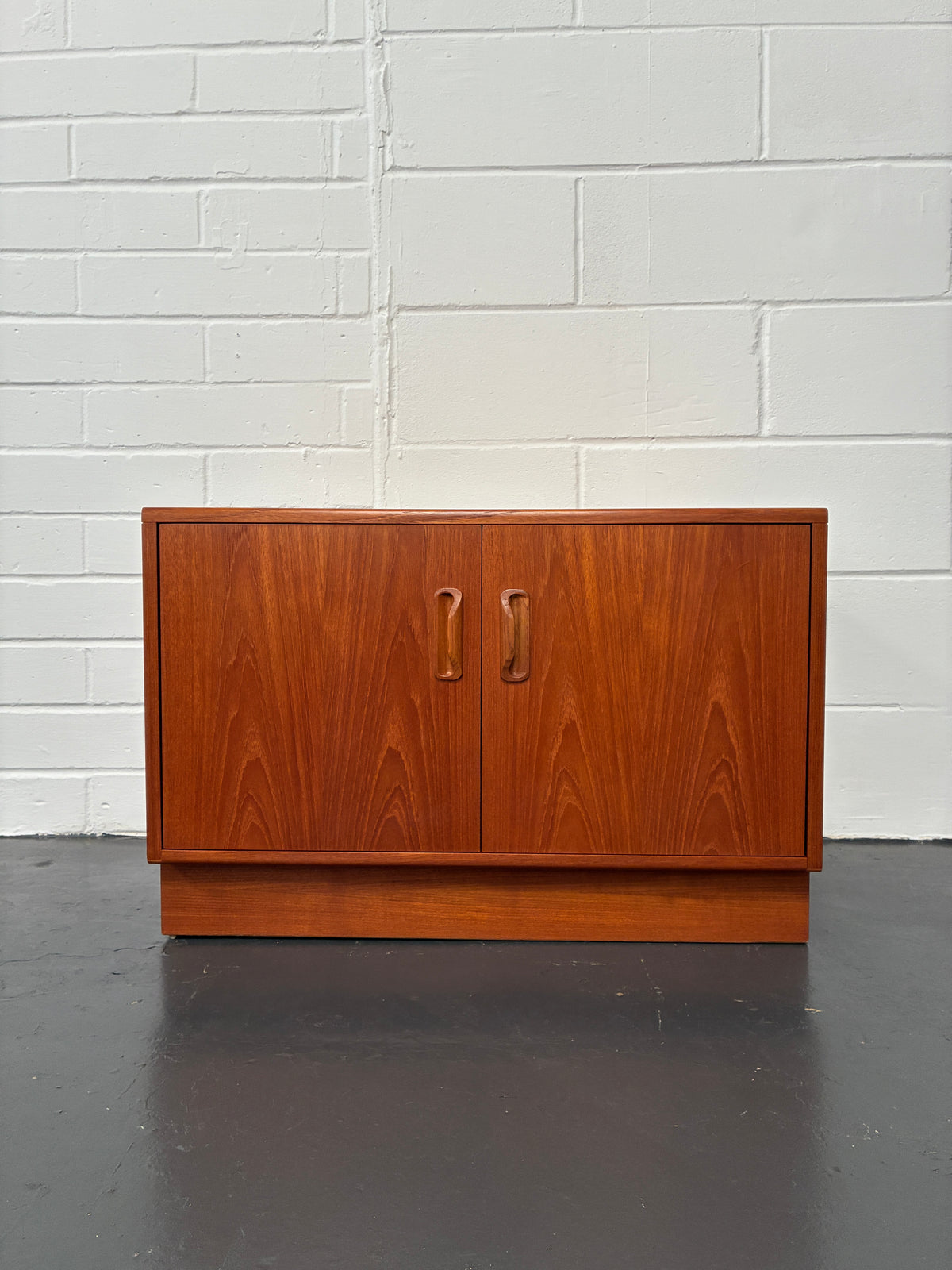 Mid-Century G Plan Two-Door Storage Cabinet | 1960s Vintage Teak Furniture