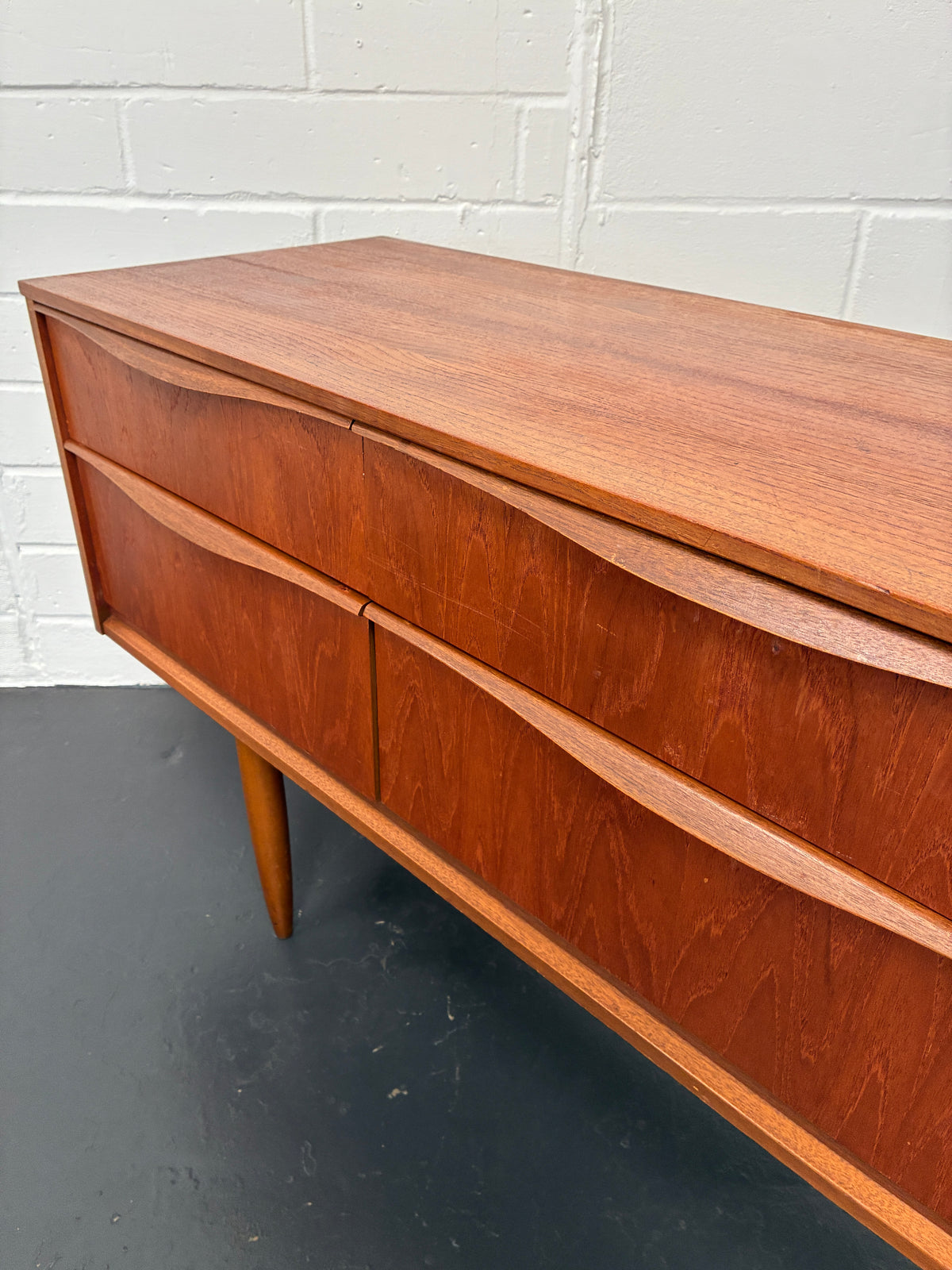 Vintage Mid-Century Austinsuite Teak 6 Drawer Sideboard / Chest