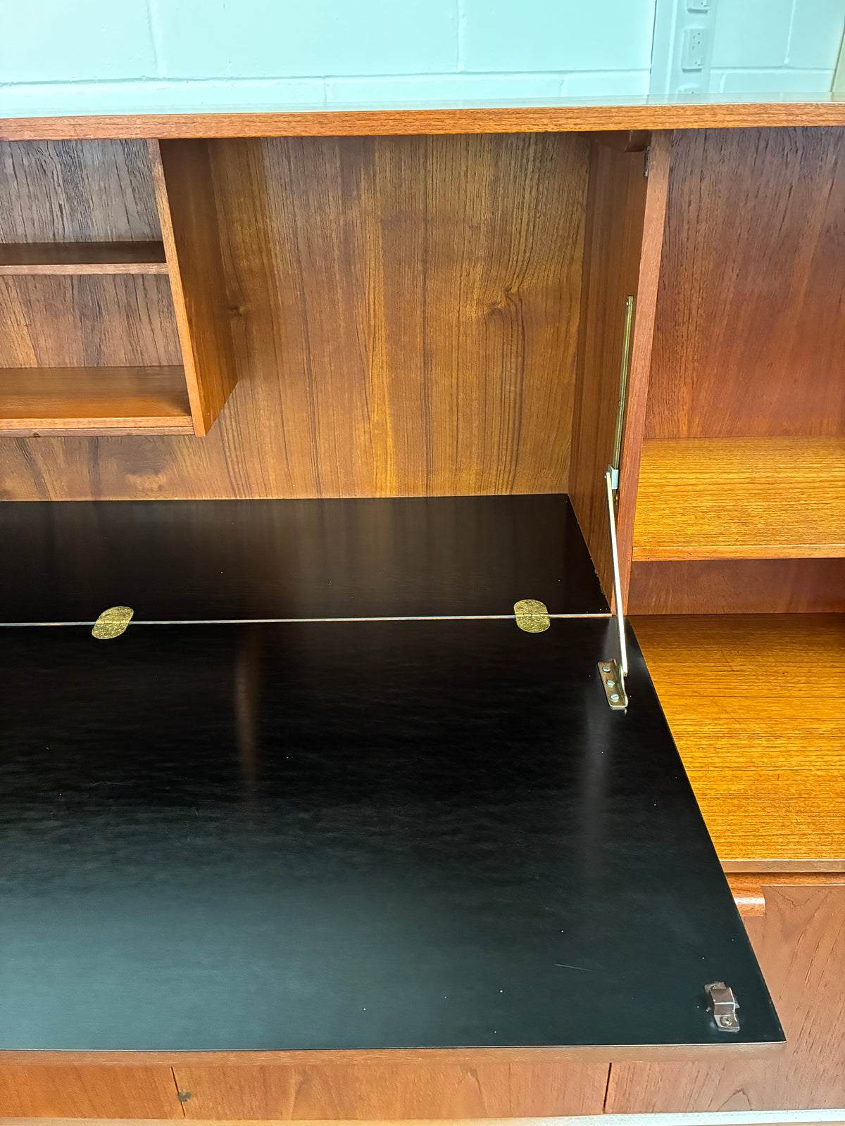 Vintage Mid-Century Teak Highboard by Frank Guille for Austinsuite
