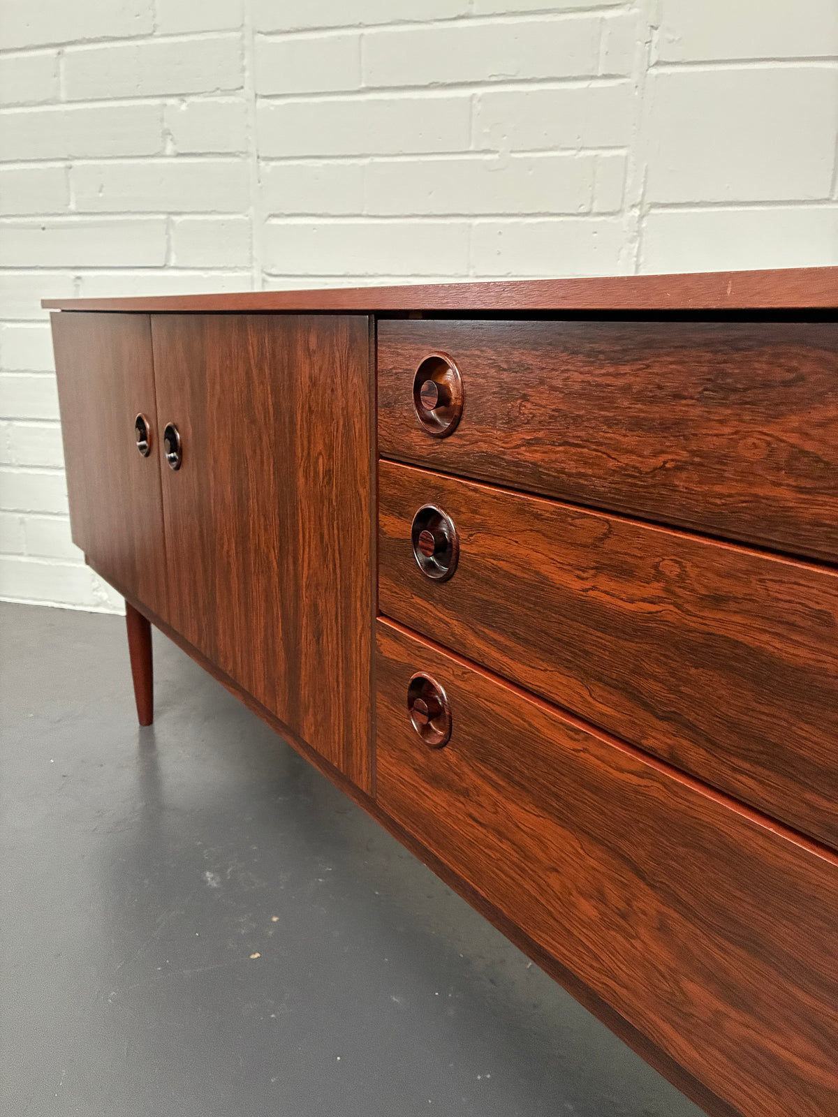 Vintage Mid-Century Rosewood Sideboard by Greaves & Thomas | 1960s British Furniture