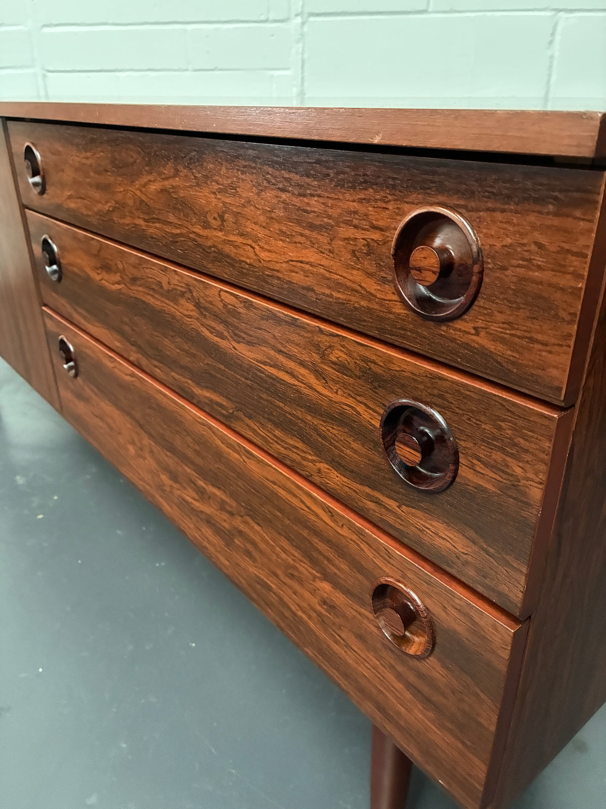 Vintage Mid-Century Rosewood Sideboard by Greaves & Thomas | 1960s British Furniture