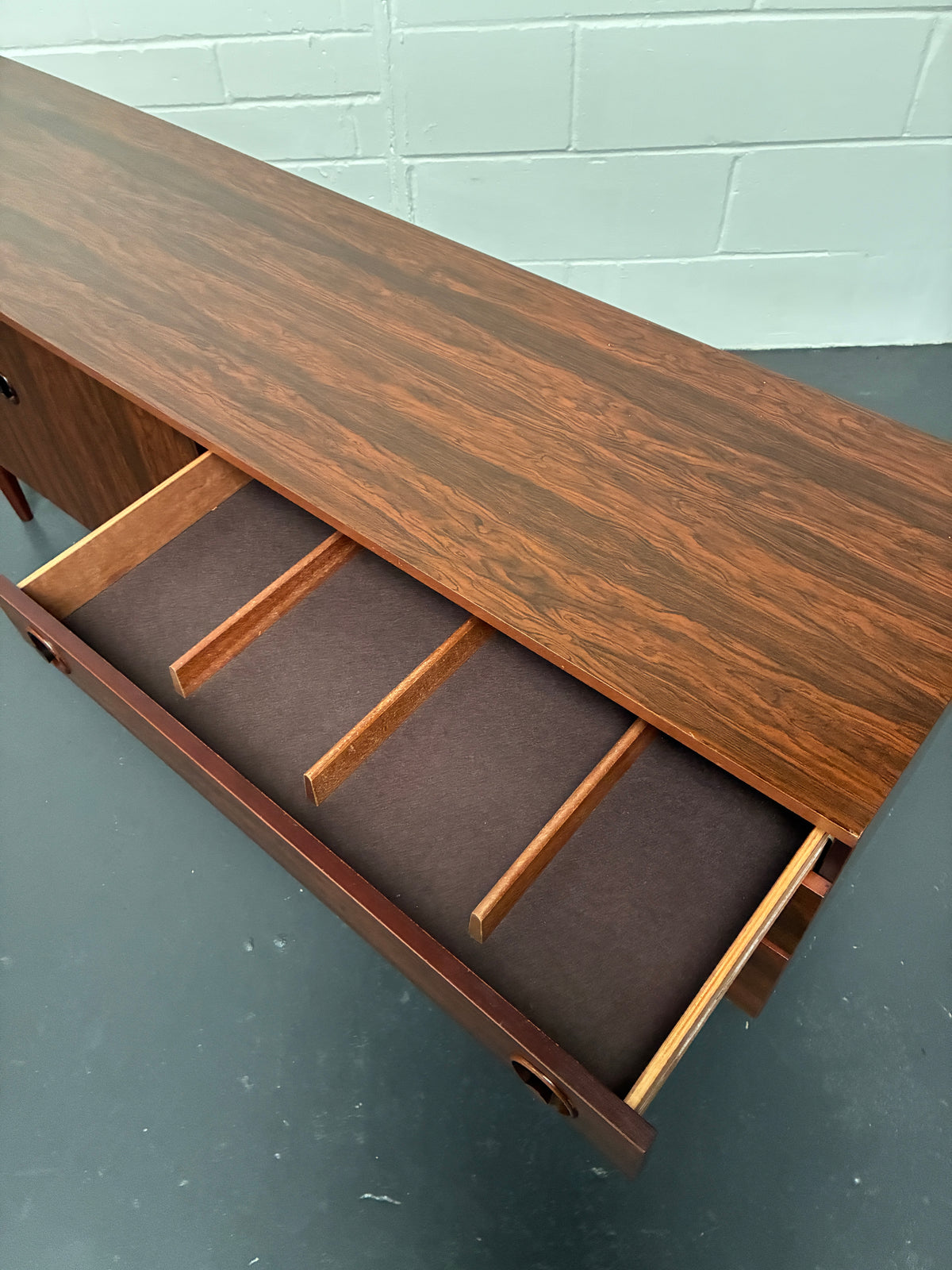 Vintage Mid-Century Rosewood Sideboard by Greaves & Thomas | 1960s British Furniture