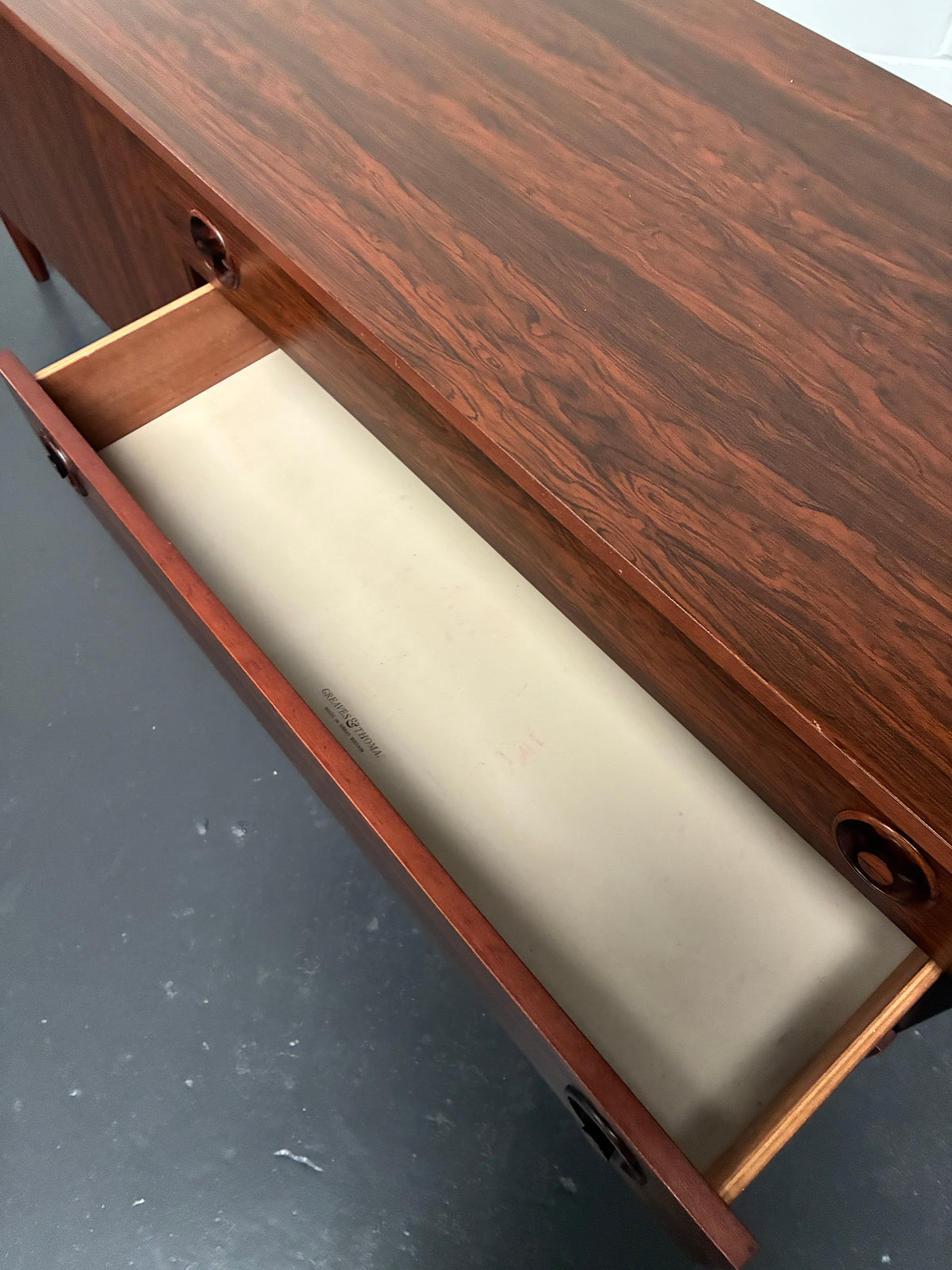 Vintage Mid-Century Rosewood Sideboard by Greaves & Thomas | 1960s British Furniture