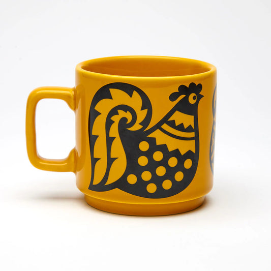 Hornsea Chicken Mug Yellow